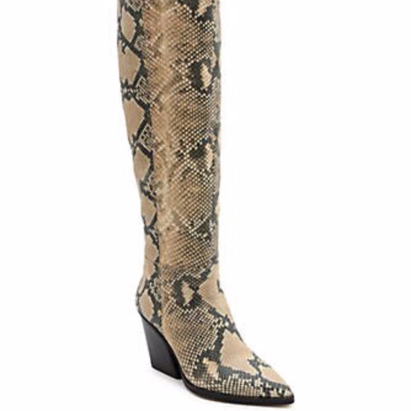 dolce vita snakeskin boots